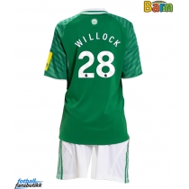 Newcastle United Joe Willock #28 Bortedraktsett Barn 2025-26 Kortermet (+ Korte bukser)